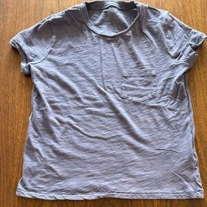 Madewell Women’s Pocket Tee - Purple